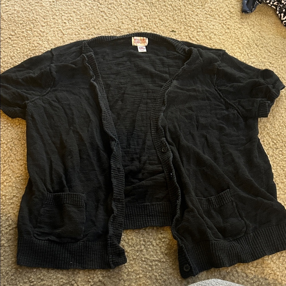 Mossimo Supply Co. Charcoal Cardigan